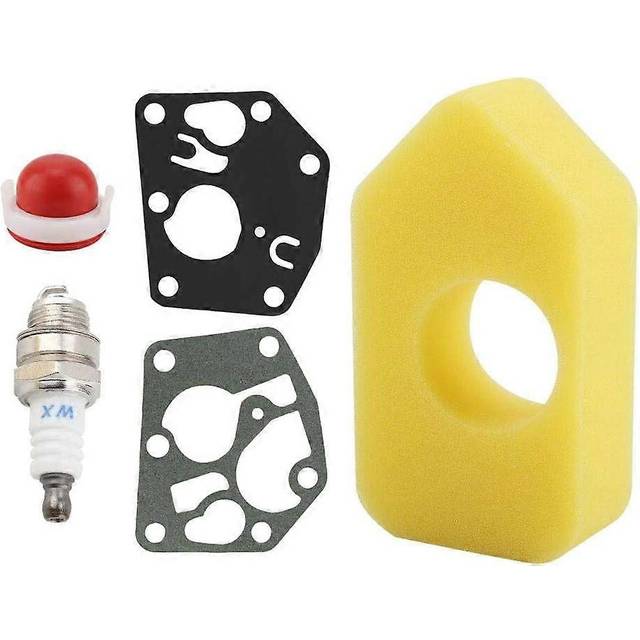 (As show, One size) Air Filter Spark Plug Gasket Cotton Set for Briggs Stratton 795083 698369 694394 Garden Machine Spare Parts