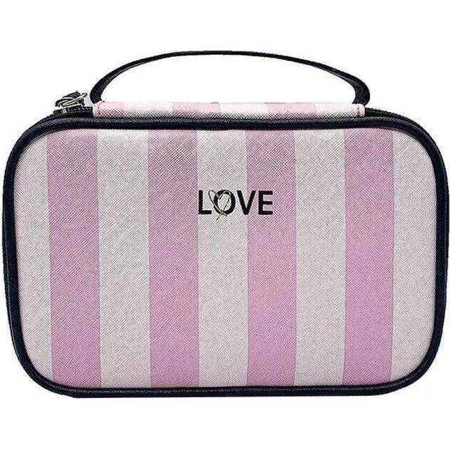 Multifunction Travel Clear Makeup Bag Women Fashion Pink Cosmetic Bag Toiletries Organizer Cases