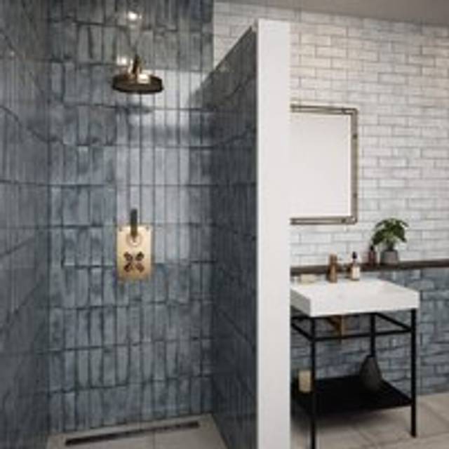 Melrose Bone Gloss Glazed Ceramic Wall Tile - 75mm x 245mm Johnson Tiles