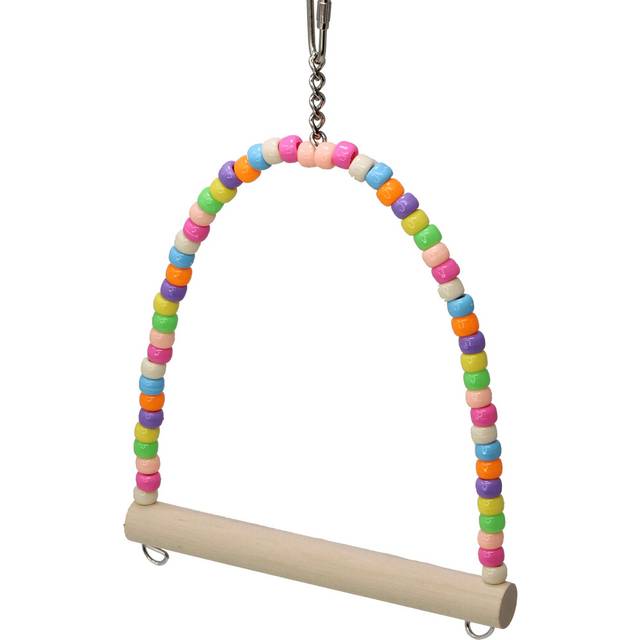 Bonka Bird Toys 1324 Swing Bird Toy Parrot cage Toys Cages Parakeet Cockatiel Finch Lovebird Budgie