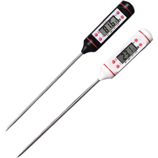 Kitchen Food Thermometer LCD Digital for Cooking Outdoor BBQ Meat Electronic