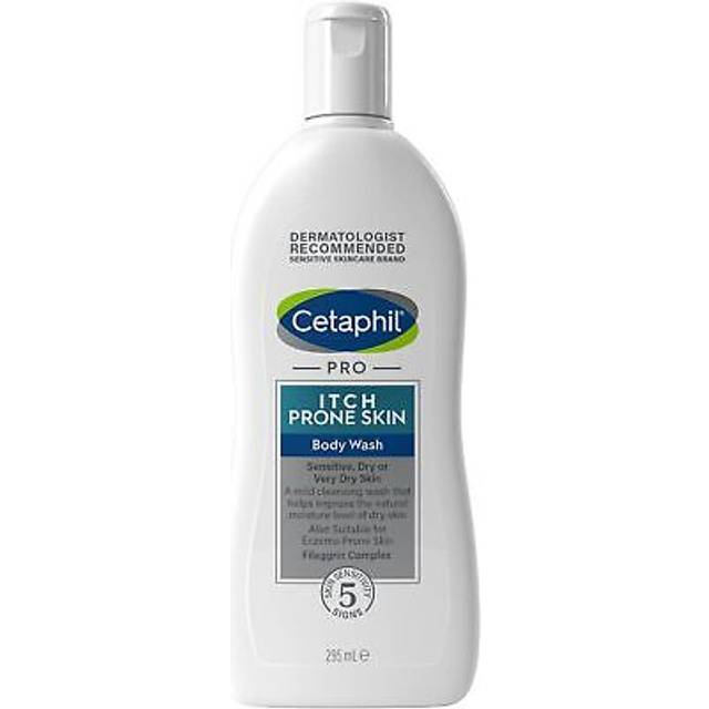 Cetaphil pro body wash, 295ml, for itch prone & eczema prone skin, with & shea