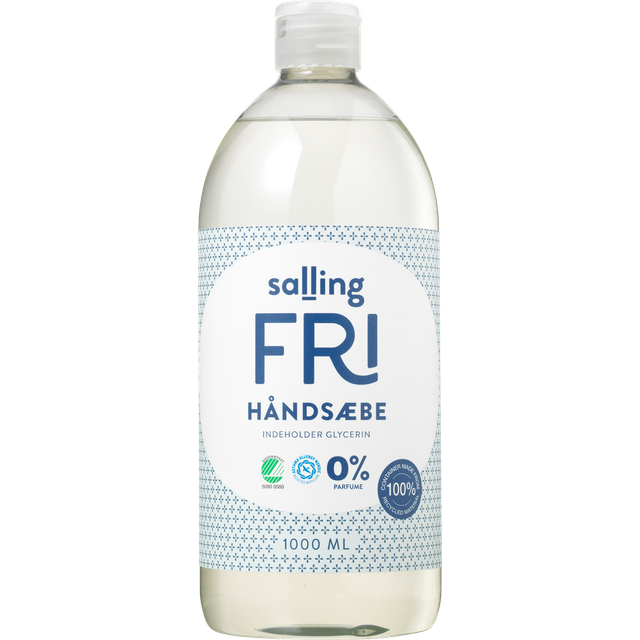Salling Håndsæbe parfumefri refill 1000ml