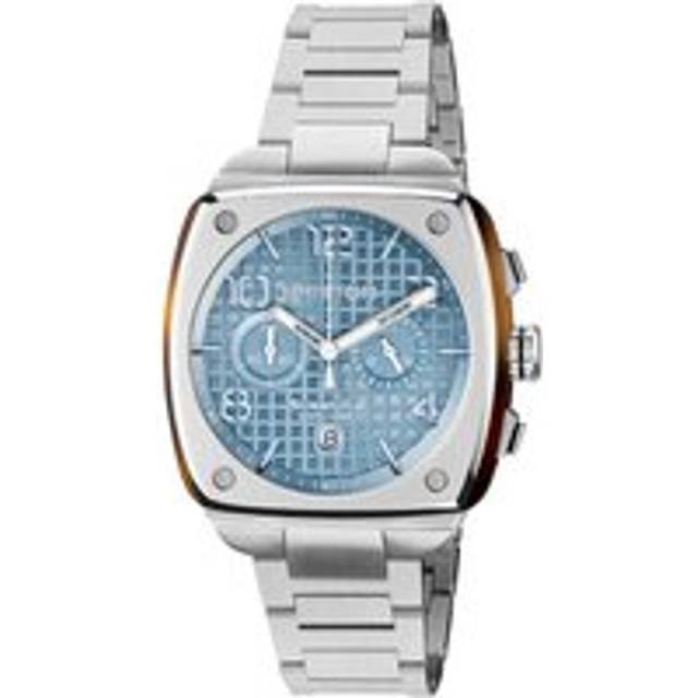 Briston Streamliner Urban Chrono Steel Ice Blue Watch