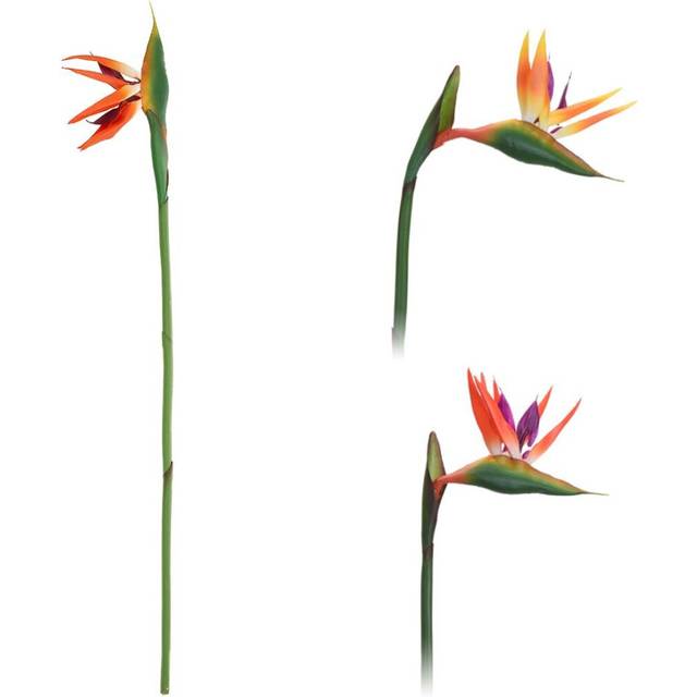 Artificial Bird Of Paradise Flower Stem | Extra Large Crane Flower Spray 90cm