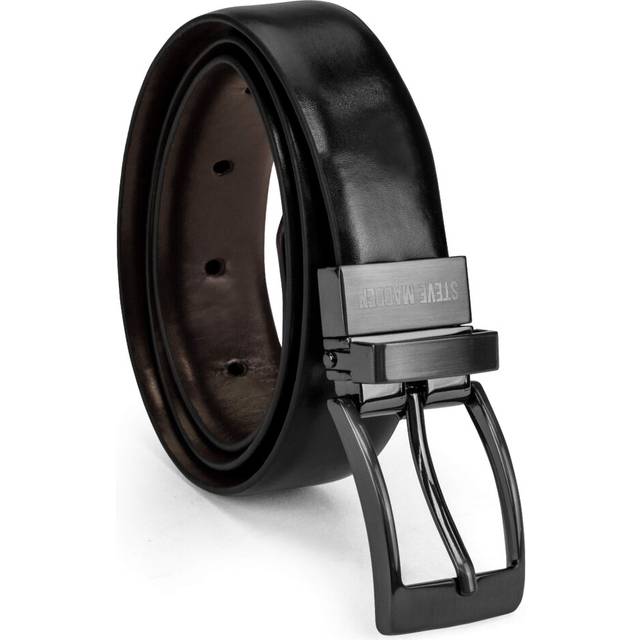 Steve Madden Boys Reversible For Kids Belt  Black/Brown  Medium US