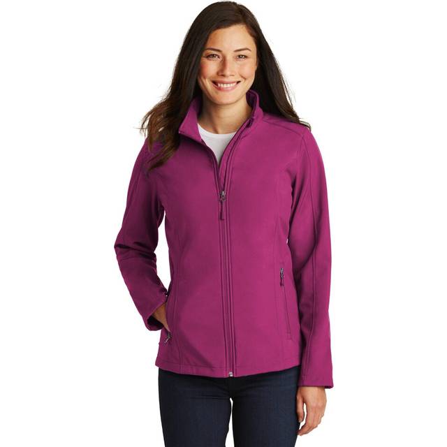 Port Authority Women's Core Soft Shell Jacket  Very Berry  Small