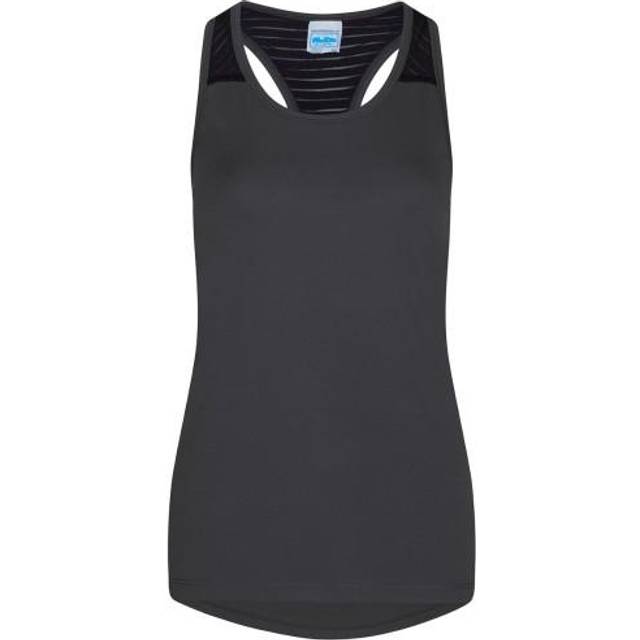 Awdis cool womens/ladies girlie cool workout vest top rw10338
