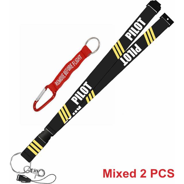 (101) Lanyards Remove Before Flight Keychain Strap For Card Badge Gym Key Chain Lanyard Key Holder Hang Rope Mix Lot Lanyard