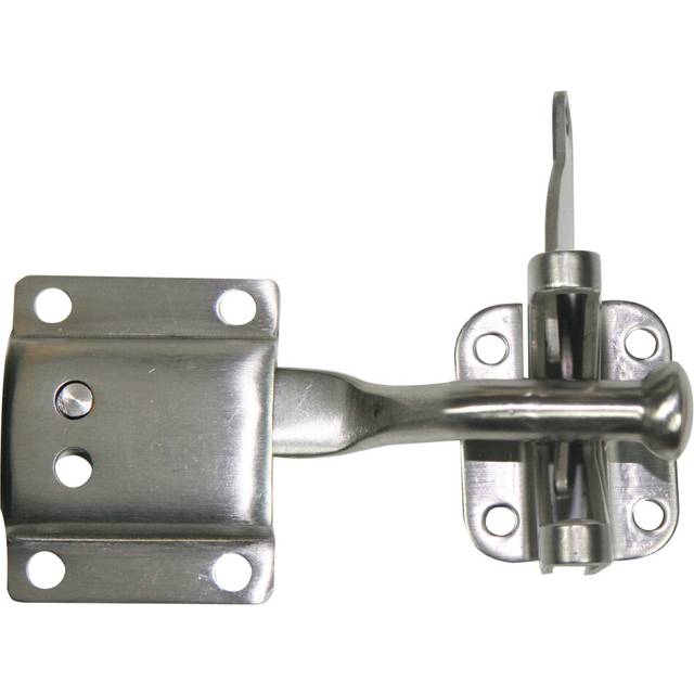 Ultra Hardware 35941 Auto Adjust Gate Latch  Stainless Steel