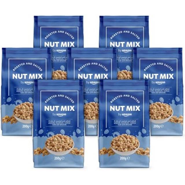 Roasted and Salted Mixed Nuts, 1400 gms (7 Packs of 200 g)