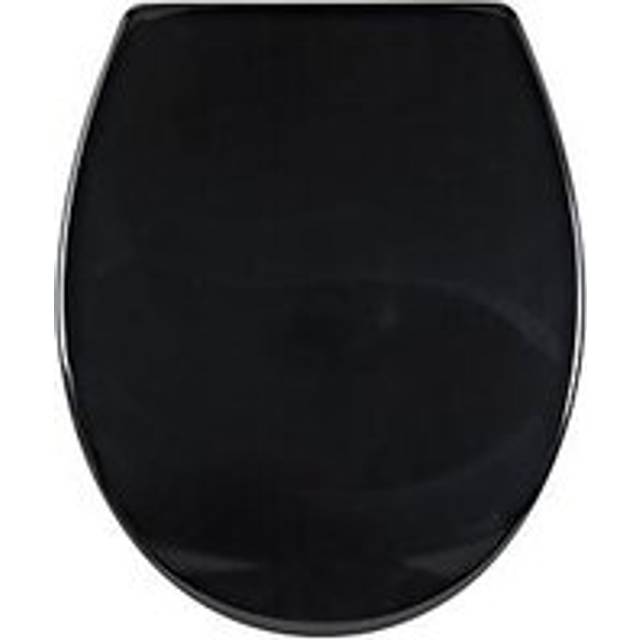 Aqualona Duroplast Soft Close Toilet Seat - Black