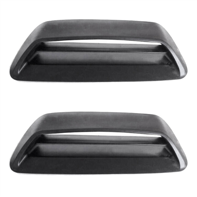 2X for H1 Starex SVX 1997-2007 Car Air Flow Intake Vent Bonnet Cap Front Hood Scoop Cover Trim