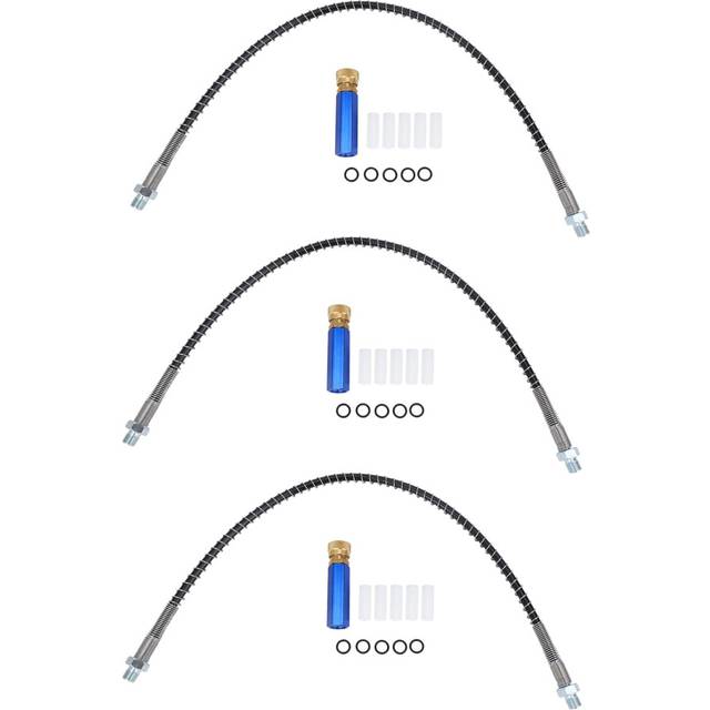 3X Air Compressor Connecting Pipe Filter M10X1 Oil Water Separator 30Mpa / 300Bar 4500Psi