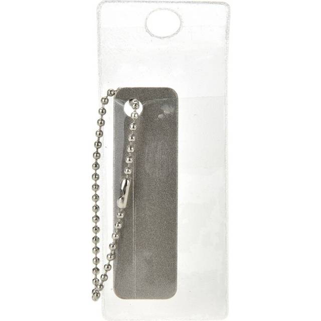 Best Mini EDC Pocket Diamond Stone Sharpener Keychain for Knife Fish Hook Finger Nail File Outdoor Camping Tool 60mm x 18mm