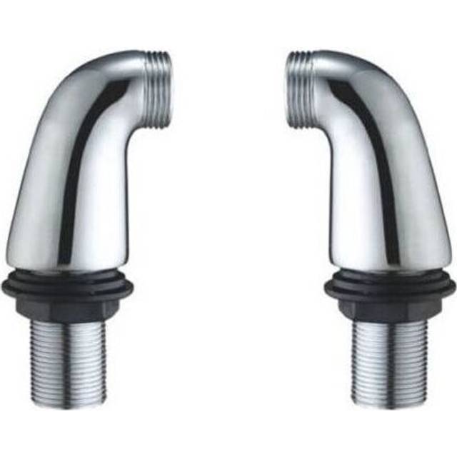 CHROME BATHROOM BATH MIXER TAP LEGS ADAPTER PILLARS EXTENSION