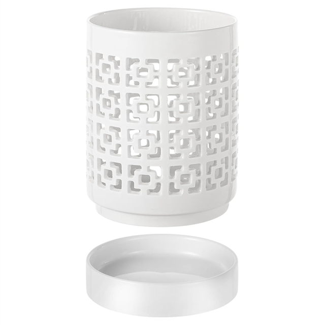 Orchid Pot with Holes Ceramic Plant Pots Outdoor Indoor Flower