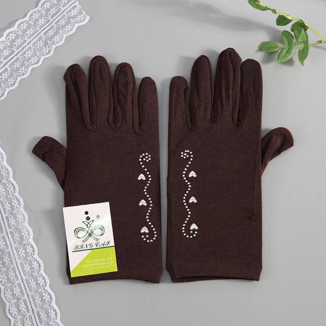 (One Size, 6) Muti Colors Manner Gloves For Women High Quality Female Stage Performance