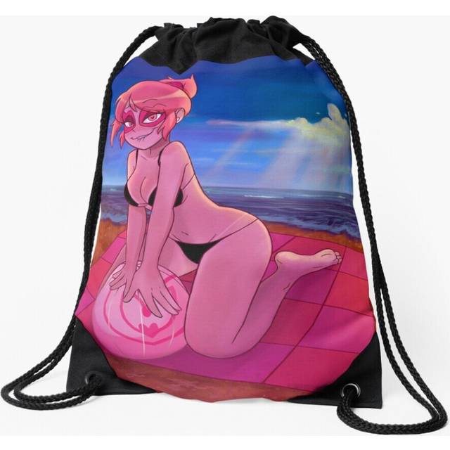 Drawstring Bag Miss Heed 2021 bikini on beach Sport Gym Shoe Backpack