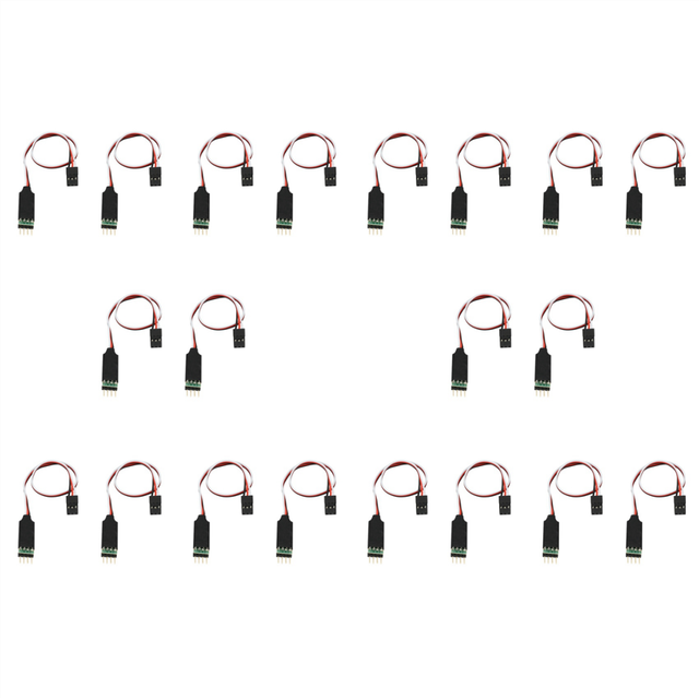 20Pcs 3CH 3-Channel LED Lamp Light Control Switch Panel for 1/10 1/8 RC Model Car Axial SCX10 Trx4