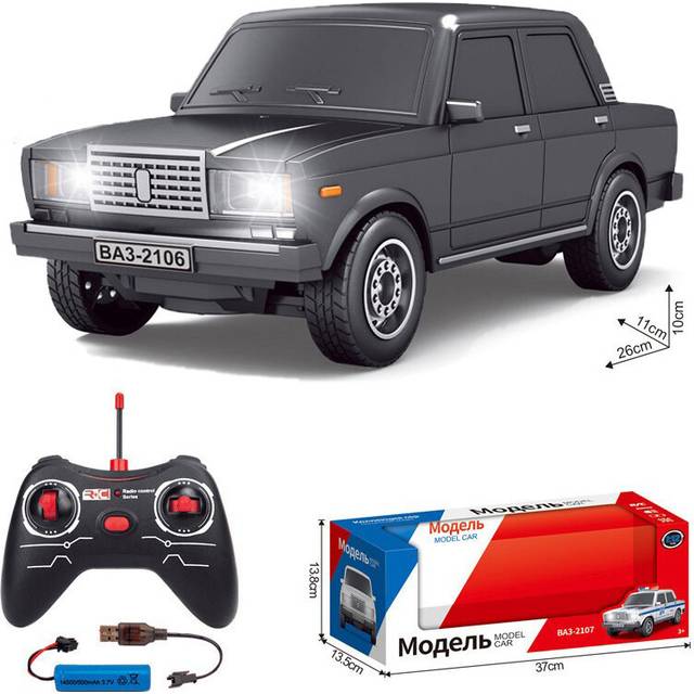 (Classic Model Lada) 1:12 Lada Remote Control Cars Mini Drift Rc Car 2.4g Off-Road Drift Racing Cars Rc Truck Toys Boy Children'S