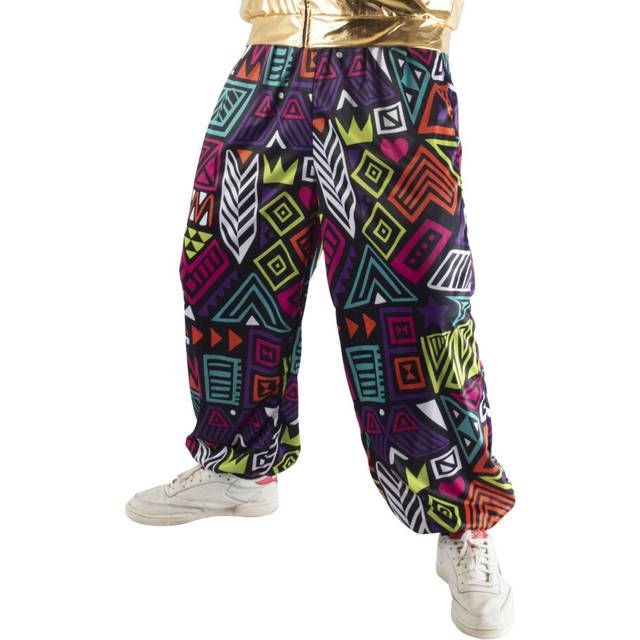 "80's "" Hammer Pants "" Harem / Hip Hop , Graphic fabric"