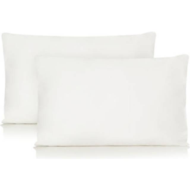 George Home White Sateen Sheeting Pillowcase Pair