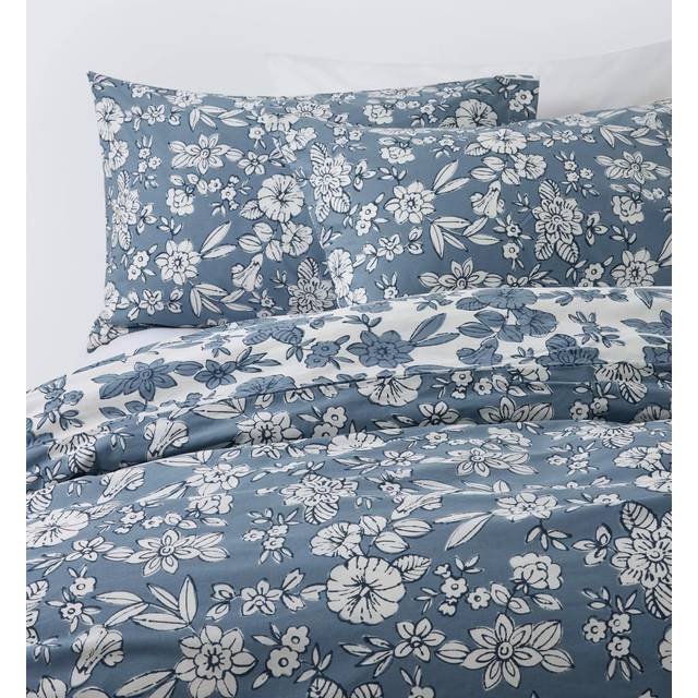John Lewis Block Floral Duvet Cover Set