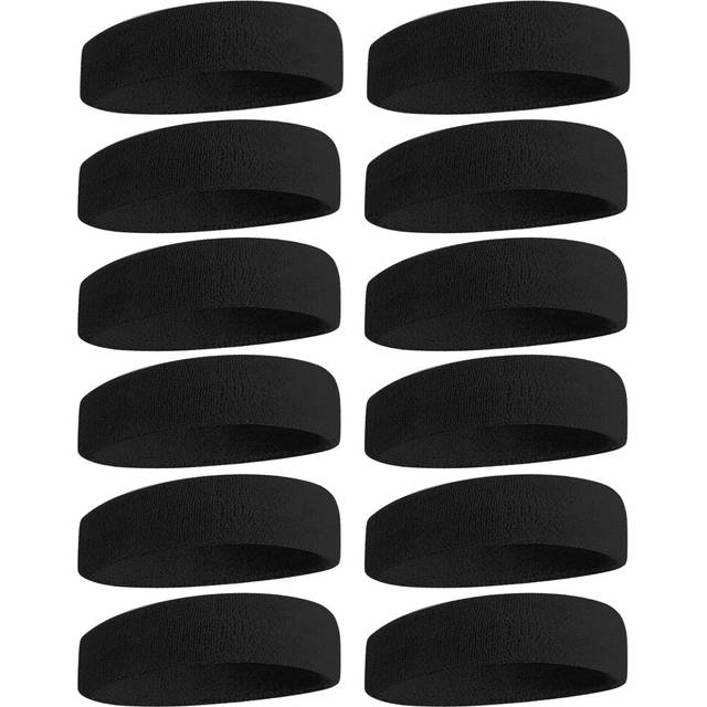 Towel Headband Fashion Sweatbands Sports Headband Soft Organic Cotton Outdoor Head Sweat Band for Men & Women Yoga Exercise