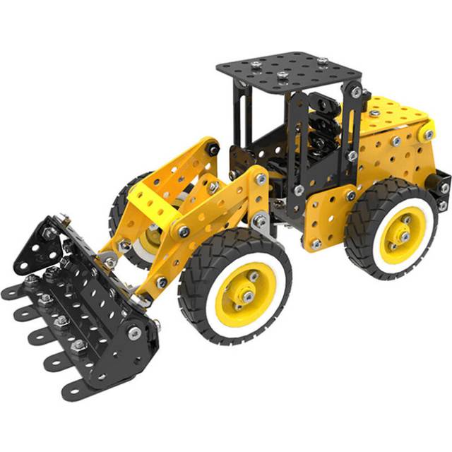 3D Metal Puzzle Model Building Stainless Steel Truck  Lorry Loader 332PCS