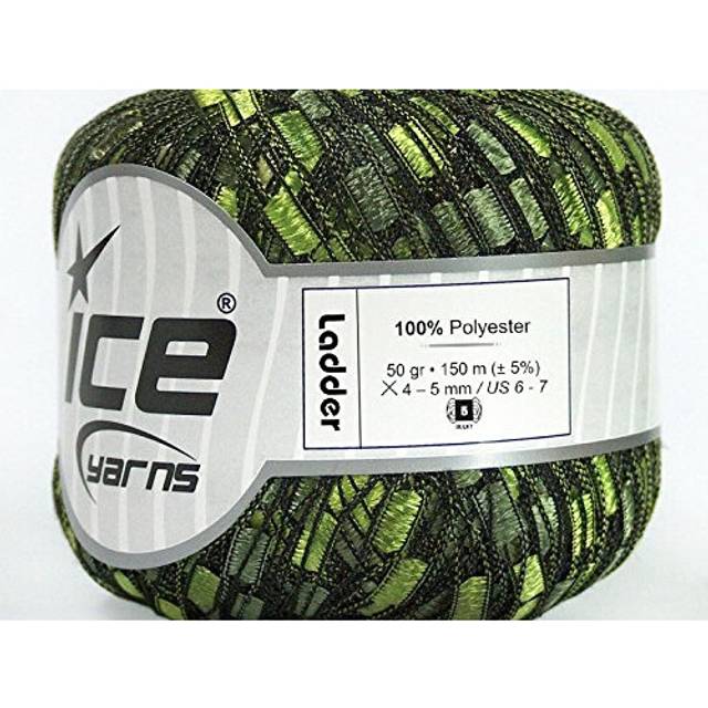 Green Goddess Ladder Yarn  50 Gram