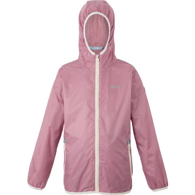 (5-6 Years, Lilas/Light Vanilla) Regatta Great Outdoors Childrens/Kids Lever II Packaway Rain Jacket