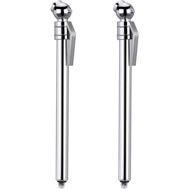 Tire Gauges Tire Pressure Gauges, Pen Style, 2 Pack