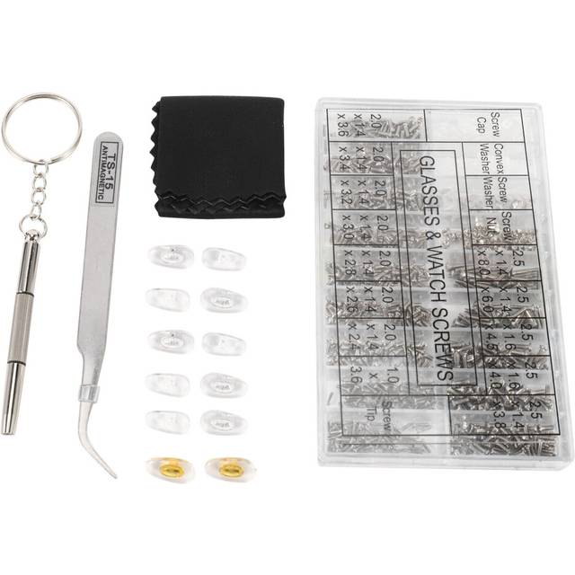 Assorted Size Screws For Watch Clock Eye Glasses Optician Watchmaker Repair Part Tool