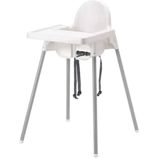 IKEA Antilop Highchair with Tray, White