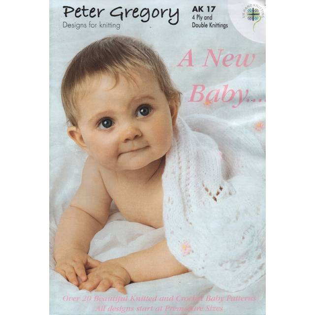 Peter Gregory Outfits for A New Baby Knitting Crochet Booklet DK AK17