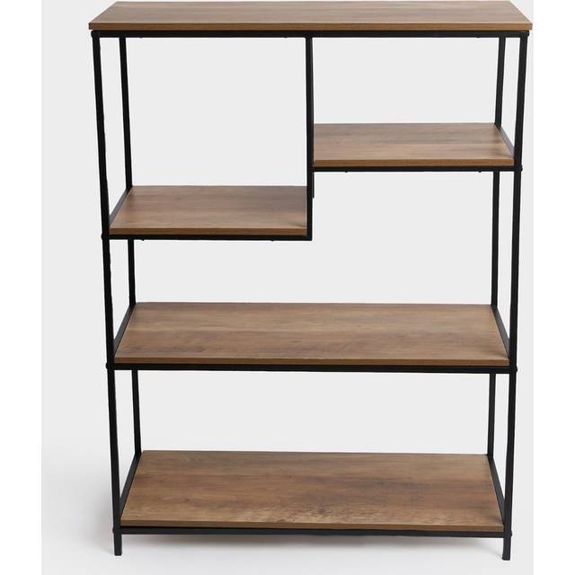 OHS Manhattan Display Shelving Unit - Natural Wood