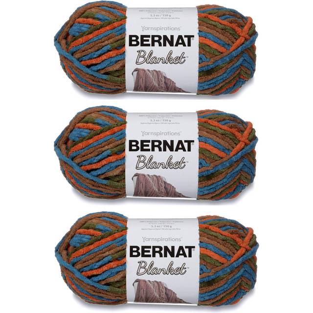 Bulk Buy: Bernat Blanket Yarn (3-Pack) Cozy Cabin 161200-100