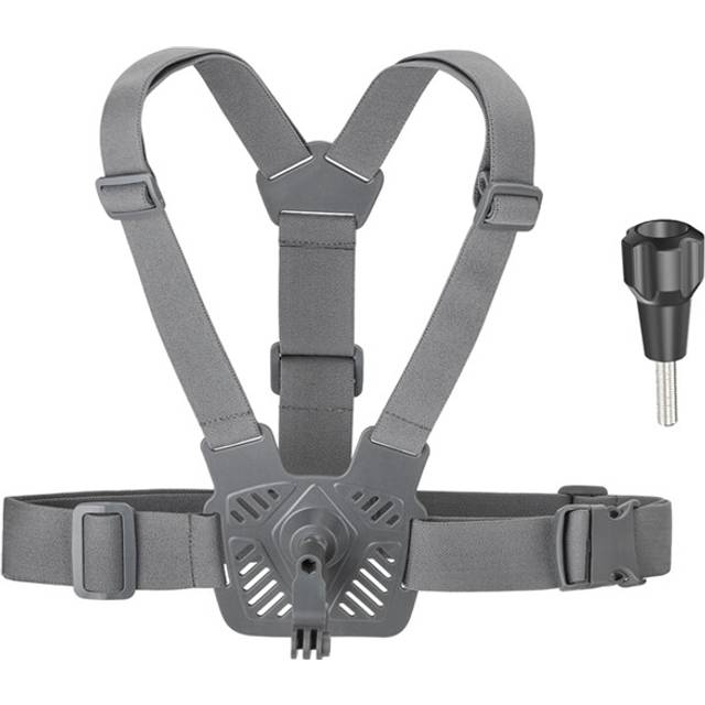 for Pocket3/GO 3 Universal Chest Strap Bracket 360 Degree GoPro12 Sports Camera Phone Clip Multifunctional Accessories