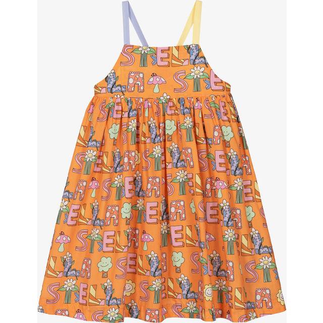 Stella McCartney Kids Printed cotton dress - multicoloured (Y 12)