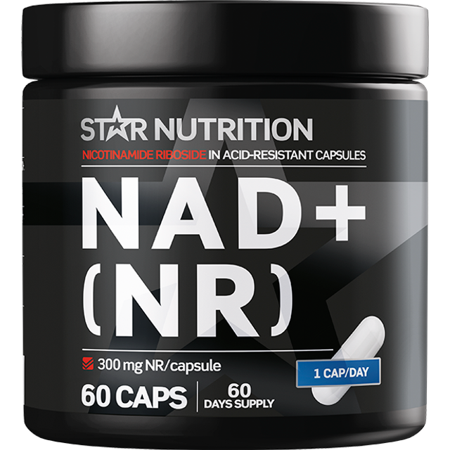 NAD+ (NR) 300 mg 60 kapslar