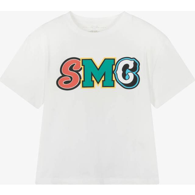 Stella Mccartney Kids Boys White Organic Cotton Oversize T-Shirt - 10 year