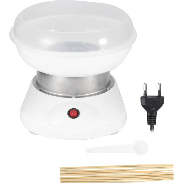 Household DIY Electric Candy Floss Maker Portable Candy Sugar Floss Machine WhiteEU Plug 220V