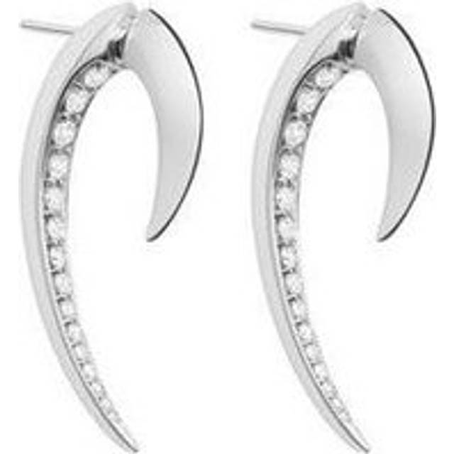 Shaun Leane Hook 18ct White Gold 0.59ct Diamond Earrings