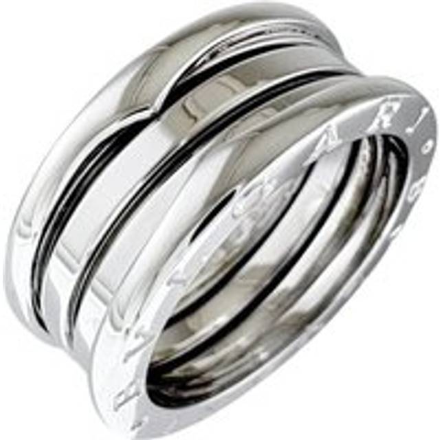 Womens Preloved Bzero1 ThreeBand Ring Wo - Silver - Grey - One Size