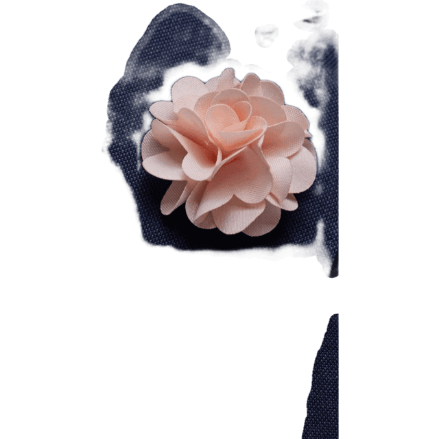 Light Pink Flower Lapel Pin