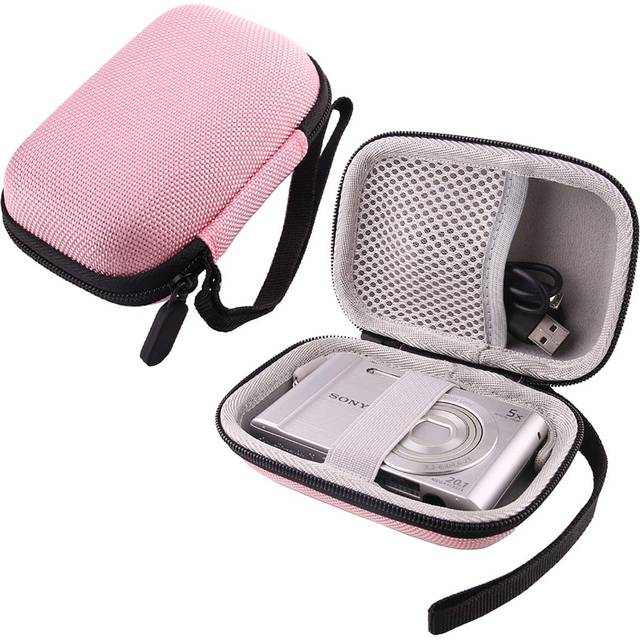 Sony SONY WX350 Digital Camera Storage Case WERJIA Cyber-shot DSC-W830 DSC-WX500 Cyber-shot - (Pink)