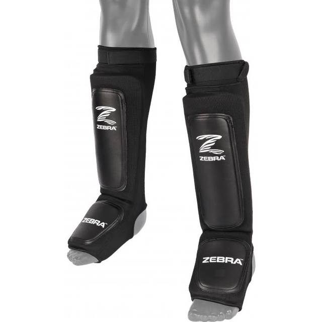 ZEBRA ATHLETICS: MMA BENSKYDD - SVART (X-large)