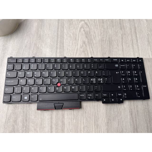 Lenovo ThinkPad P51 P71 Keyboard Nordic Black FRU 01HW322 Tangentbord
