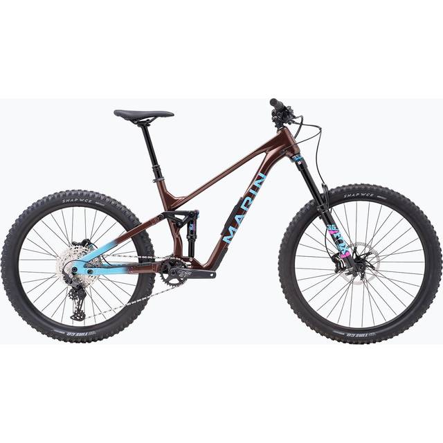 Marin Alpine Trail 1 Full Suspension Mountain Bike - 2025 - L - Blue/brown